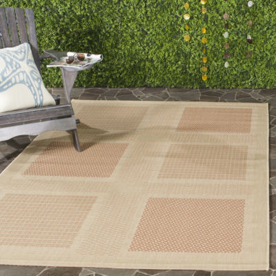 Safavieh Courtyard Collection Bronagh Geometric Indoor/Outdoor Rug Collection