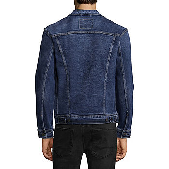 Levi's, Jackets & Coats, Levis Purple 0 Cotton Denim Like Button Up Jacket  Medium