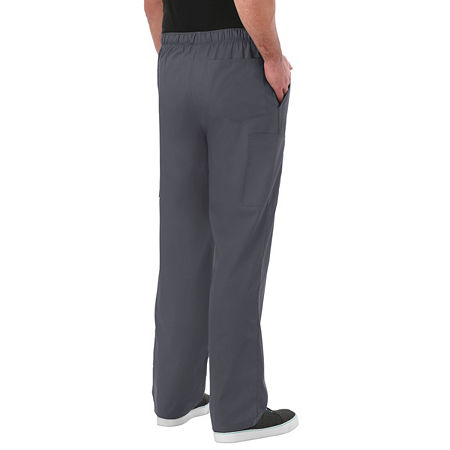 Fundamentals By White Swan 14843 5-Pocket Unisex Adult Big And Tall Scrub Pants, Large Tall, Gray