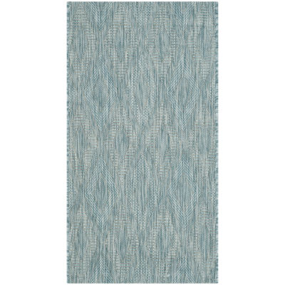 Safavieh Courtyard Collection Elisa Geometric Indoor/Outdoor Area Rug