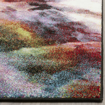 Safavieh Galaxy Collection Layne Geometric Square Area Rug