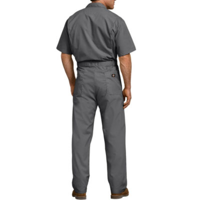 Dickies Short Mens Stain Resistant Sleeve Workwear Coverall
