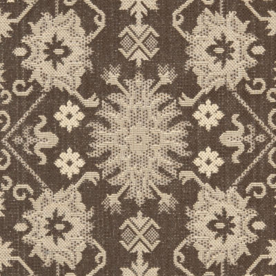 Safavieh Courtyard Collection Ilija Oriental Indoor/Outdoor Runner Rug