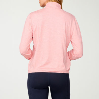 Free Country Womens Long Sleeve Moisture Wicking Zipper Active Hoodie