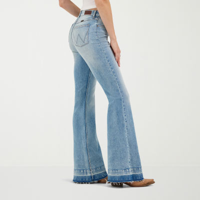 Wrangler Wrangler Flare Jean Womens Highest Rise Stretch Fabric Flare Leg Jean