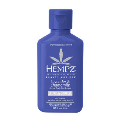 Hempz Mini Lavender & Chamomile Bakuchiol Infused Herbal Body Moisturizer 2.25 Oz.