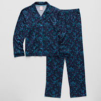 Little & Big Girls Plus 2-pc. Pajama Set, Large (14.5/16.5) Plus, Blue