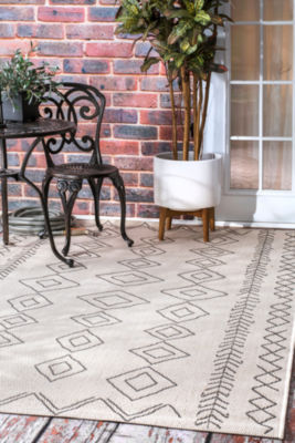 nuLoom Serna Outdoor Rectangular Rug