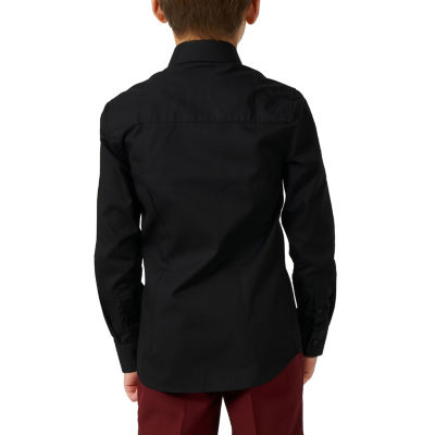 Opposuits Little Boys Spread Collar Long Sleeve Dress Shirt