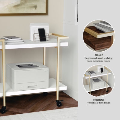 Martha Stewart Liam Printer Cart