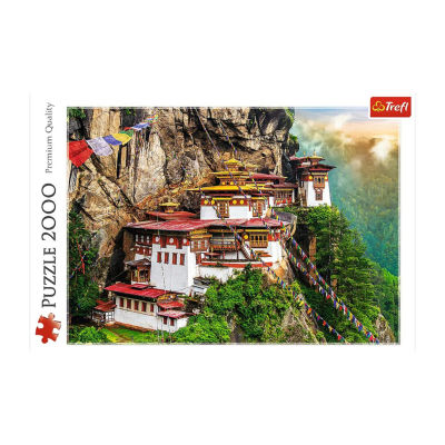 Trefl Puzzles - 2000 Piece Tigers Nest Bhutan Puzzle