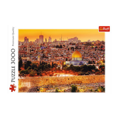 Trefl Puzzles - 3000 Piece The Roofs Of Jerusalem Puzzle