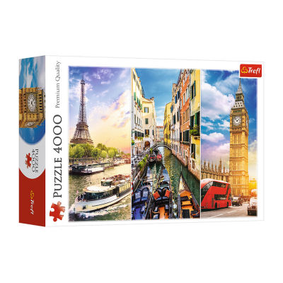 Trefl Puzzles - 4000 Piece Trip Around Europe Puzzle