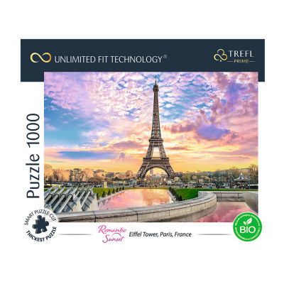 Trefl Puzzles - 1000 Piece Eiffel Tower Paris France Puzzle