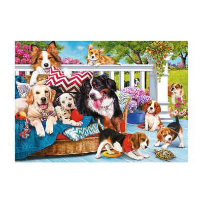 Trefl Puzzles - 1000 Piece Cuteness Overload Doggy Love Puzzle