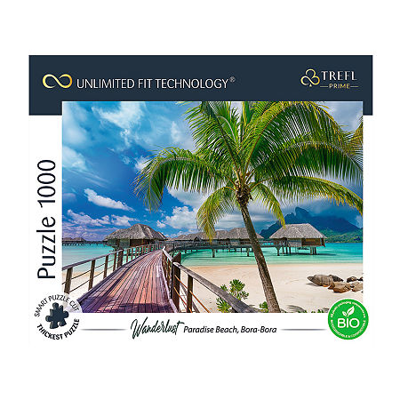 Trefl Puzzles - 1000 Piece Uft Paradise Beach Borabora Puzzle, One Size