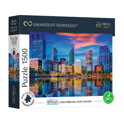 Trefl Puzzles - 1500 Piece Cityscape Perth Australia Puzzle