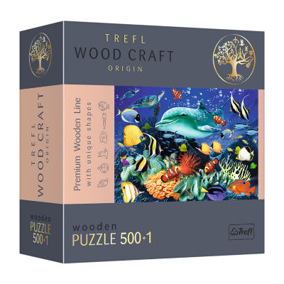 Trefl Puzzles - 501 Piece Wood Sea Life Puzzle