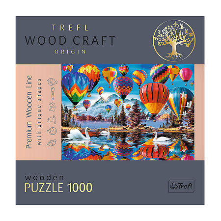 Trefl Puzzles - 1000 Piece Wood Colorful Ballons Puzzle, One Size