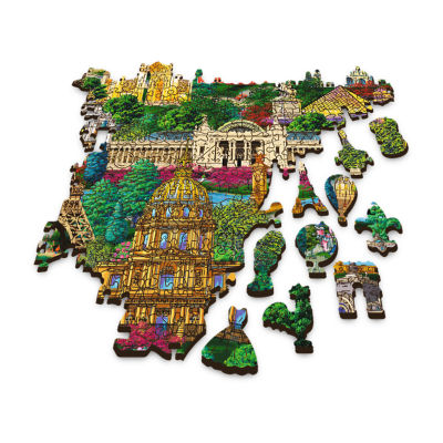 Trefl Puzzles - 1000 Piece Wood France Places 1000-pc. Puzzle