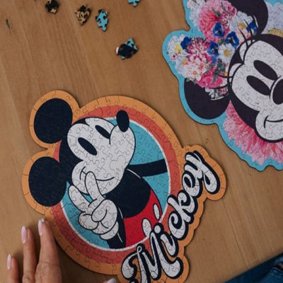 Trefl Puzzles - 160 Piece Wood Disney Mickey Mouse Puzzle