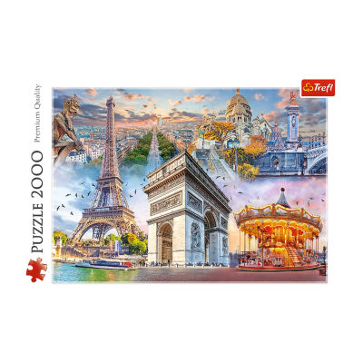 Trefl Puzzles - 2000 Piece Weekend In Paris 2000 Puzzle