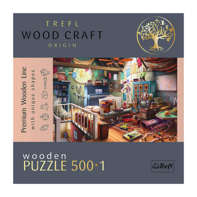 Trefl Puzzles - 500+1 Piece Wood Treasures In The Attic Puzzle