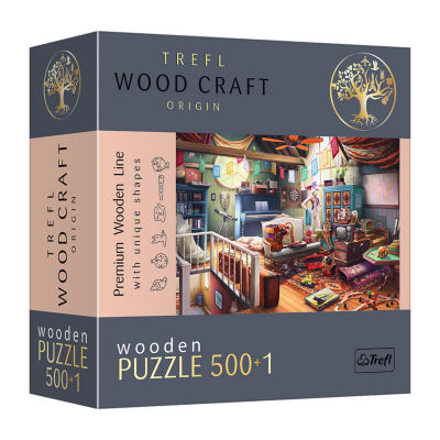 Trefl Puzzles - 500+1 Piece Wood Treasures In The Attic Puzzle