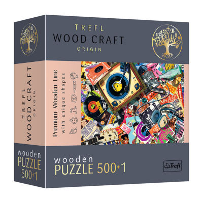 Trefl Puzzles - 500+1 Piece Wood In The World Of Music Puzzle