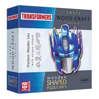 Trefl Puzzles - 500+5 Piece Wood Transformers Puzzle