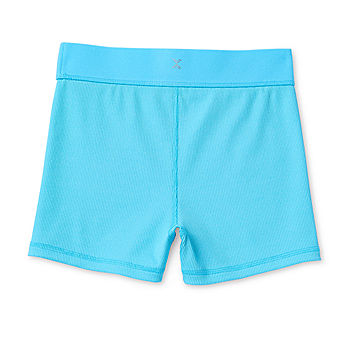 new!Xersion Little & Big Girls Stretch Fabric Pull-On Short