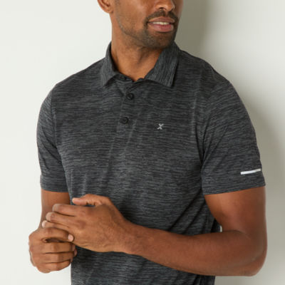Xersion EverAir Mens Regular Fit Dri-Fit Short Sleeve Polo Shirt