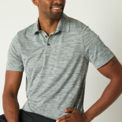 Xersion Mens Regular Fit Dri-Fit Short Sleeve Polo Shirt