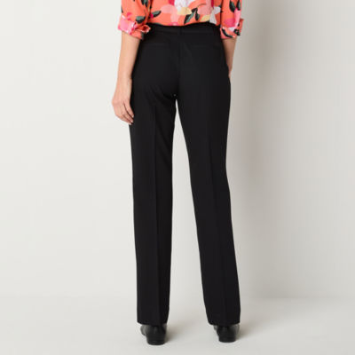 Liz Claiborne Adaptive Audra Tailored Straight Fit Easy-on + Easy-off Trouser