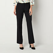 Liz Claiborne Audra Straight Fit Straight Trouser - JCPenney