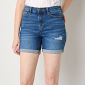 Jcpenney womens hotsell levi shorts