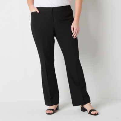 Liz Claiborne Audra Straight Fit Straight Trouser