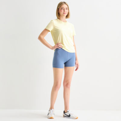 Xersion EverUltra™ Womens 4" High Rise Stretch Fabric Quick Dry Bike Short