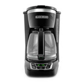 Black+Decker™ 4-in-1 5-Cup* Station Coffeemaker CM0755S, Color: Black -  JCPenney