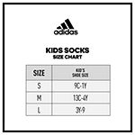 adidas Big Boys 6 Pair No Show Socks