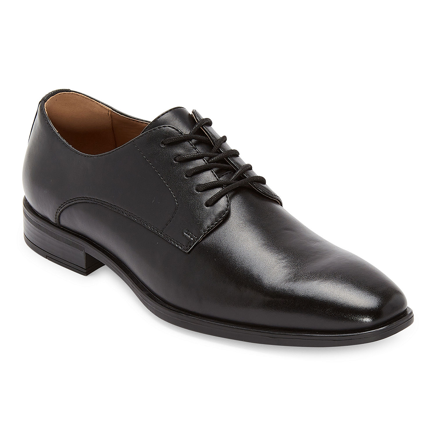 JF J.Ferrar Mens Blackmon Oxford Shoes, Color: Black - JCPenney