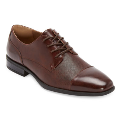 JF J.Ferrar Mens Brody Oxford Shoes, Color Brown JCPenney