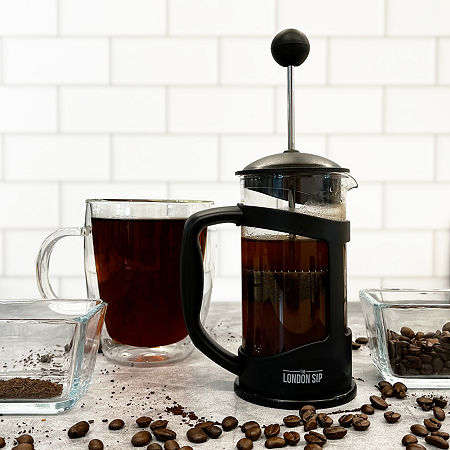 London Sip Immersion 34oz French Press, One Size, Black