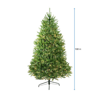 14' Pre-Lit Full Northern Pine Artificial Christmas Tree - Clear Lights