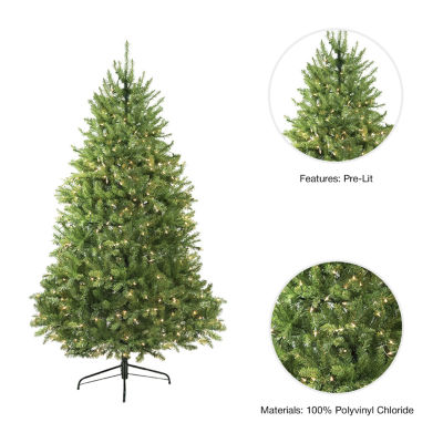 14' Pre-Lit Full Northern Pine Artificial Christmas Tree - Clear Lights