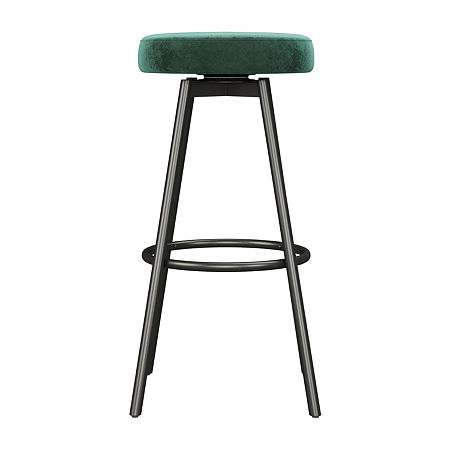 2-pc. Upholstered Bar Stool, One Size, Green