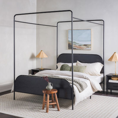 Modern  Metal Canopy Bedframe