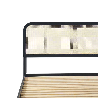 Rattan Curved Bedframe