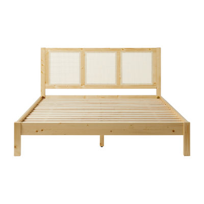 Rattan Wood Bedframe