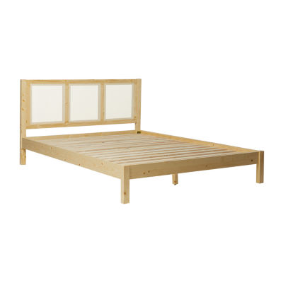 Rattan Wood Bedframe